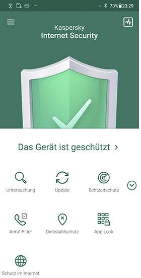 Kaspersky Internet Security + Android Security (Code in a Box) Full version, 1 licence Windows, Android, Mac OS Antivirus