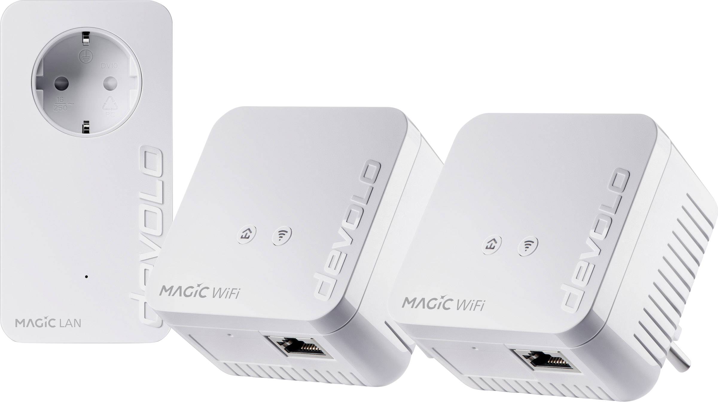 Devolo Magic 1 WiFi mini Multiroom Kit Powerline Wi-Fi networking kit 8570 DE Powerline, Wi-Fi 1200 MBit/s