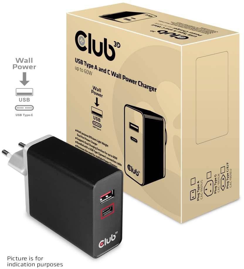 club3D CAC-1902EU USB charger
