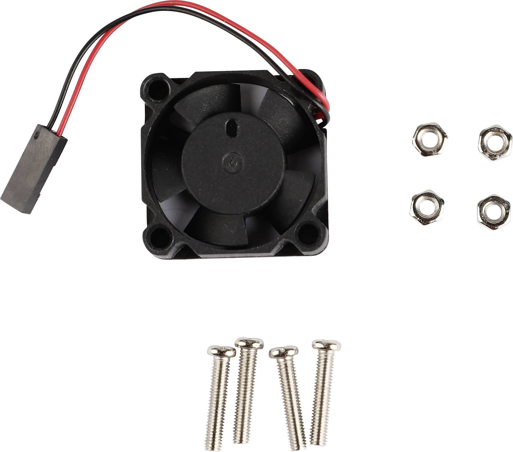 Renkforce Fan Compatible with (development kits): Raspberry Pi®, Rock Pi, Banana Pi