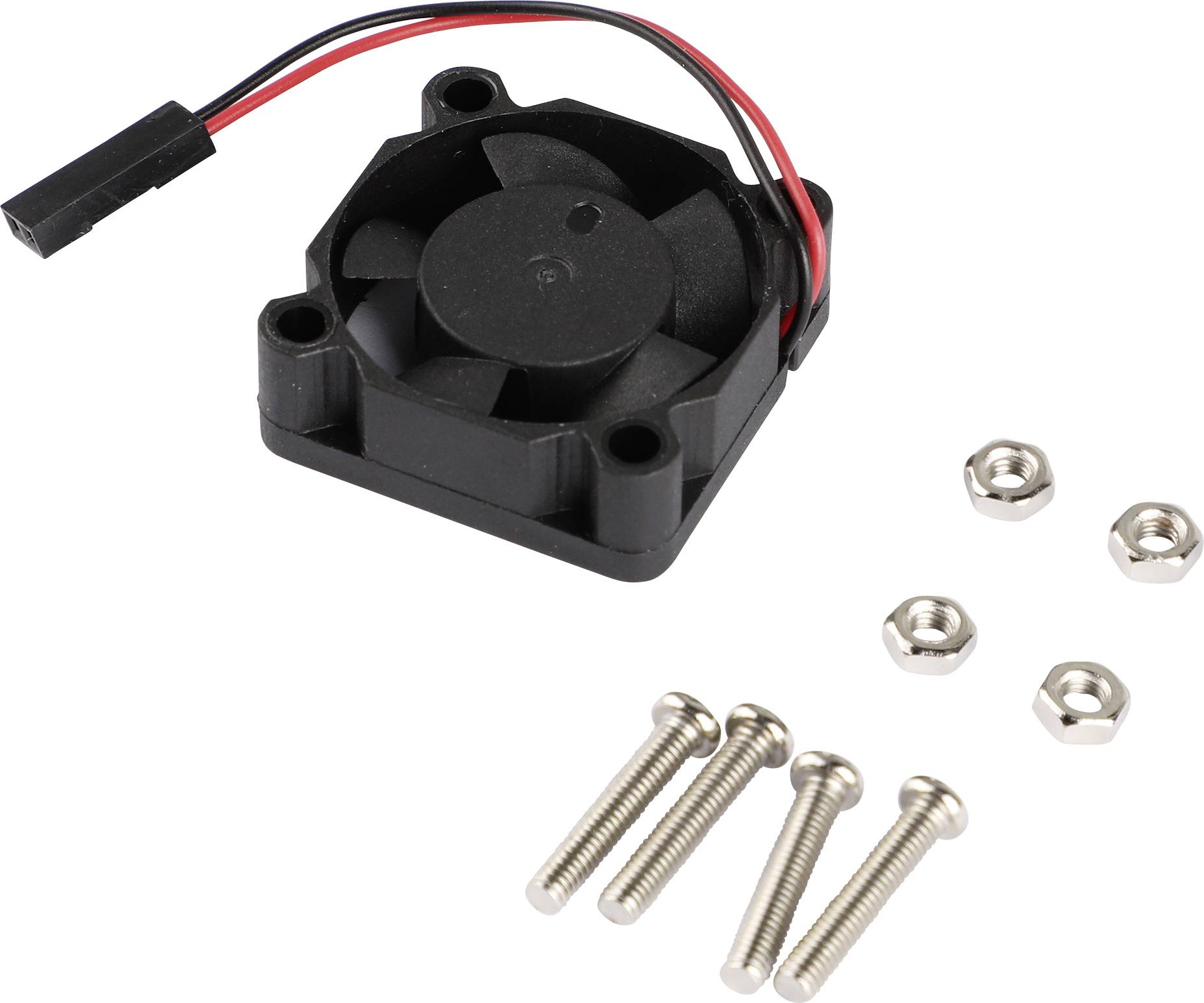 Renkforce Fan Compatible with (development kits): Raspberry Pi®, Rock Pi, Banana Pi