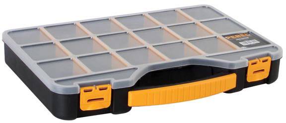 Velleman OMR18 Assortment box (L x W x H) 415 x 286 x 61 mm No. of compartments: 18 Content 1 pc(s)