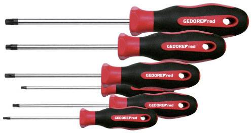 Gedore RED R38402006 Screwdriver set 6-piece Star