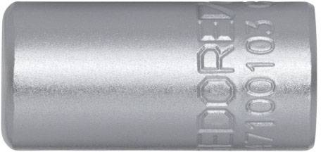 Hexagonal metal socket wrench, cylindrical, with embossed model number on the side. Suitable for mechanical work.