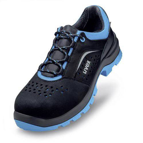 uvex 2 xenova® 9554843 ESD Protective footwear S1 Shoe size (EU): 43 Black, Blue 1 Pair