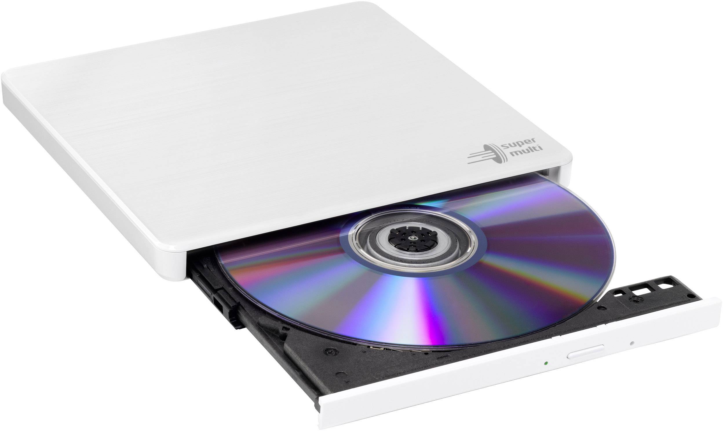 HL Data Storage GP60 External DVD writer Retail USB A (USB 2.0) White