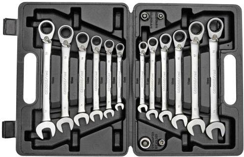 Gedore RED 3300060 R07203016 Crowfoot wrench set 16-piece Spanner size (metric) 07 - 29 mm