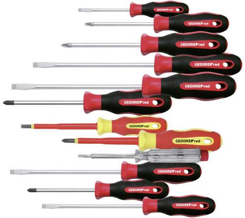 Gedore RED R38002012 Screwdriver set 12-piece