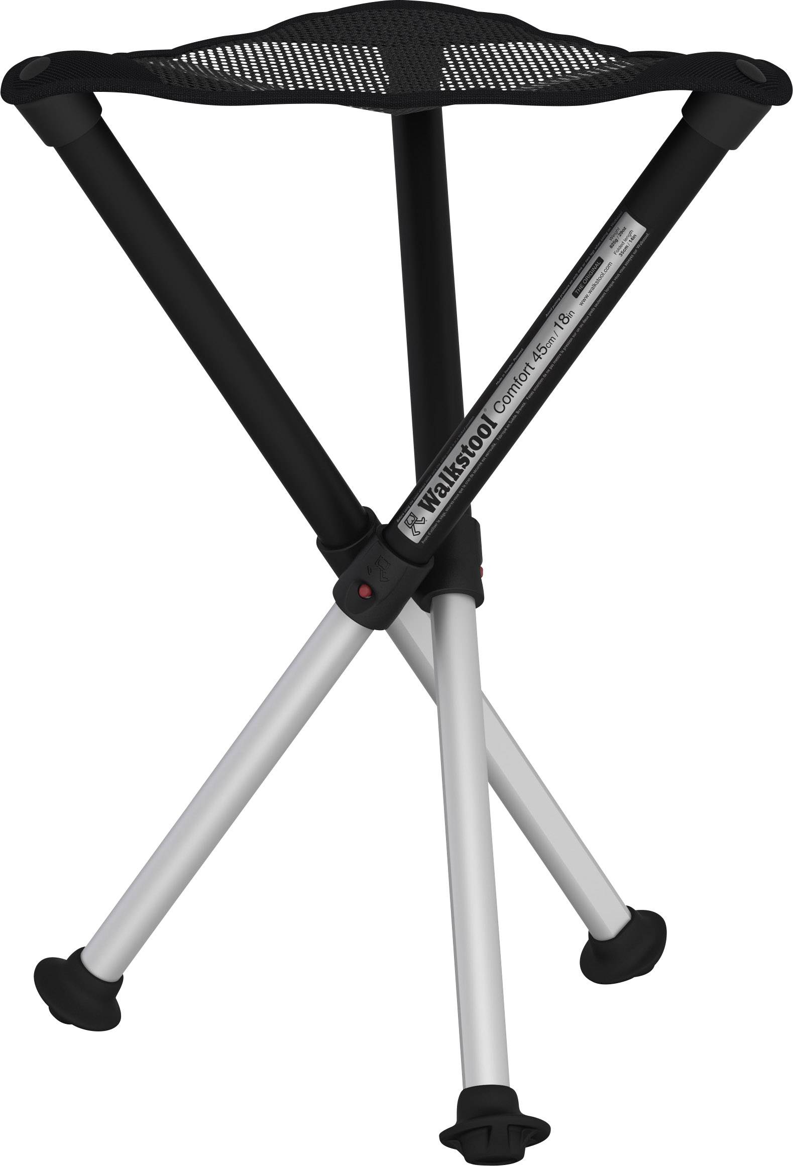 Walkstool Comfort L Folding chair Black, Silver ComfortL Max. load capacity (weight) 200 kg