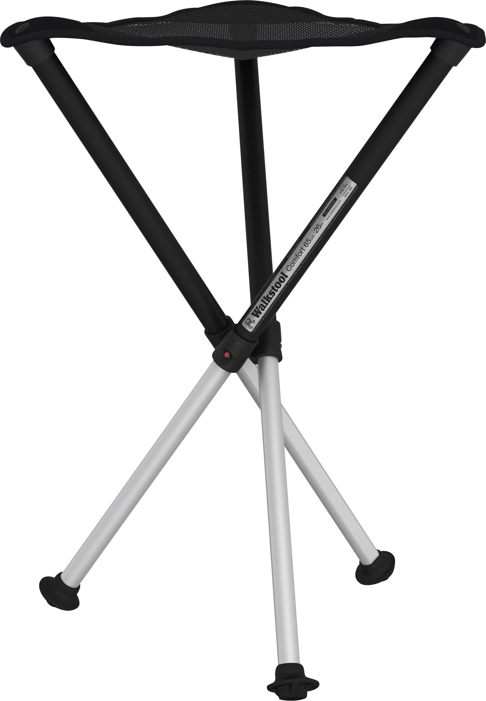 Walkstool Comfort XXL Folding chair Black, Silver ComfortXXL Max. load capacity (weight) 250 kg