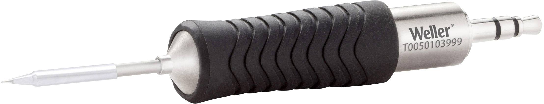 Soldering iron tip with black handle, suitable for precision soldering work.