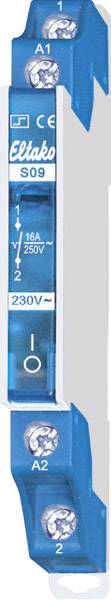 Impulse changeover switch DIN rail Eltako S09-230V 1 maker 230 V 8 A 1 pc(s)