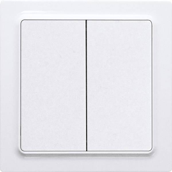F4T55E-wg Eltako Wireless Pushbutton 2-channel Surface-mount Max. range (open field) 30 m