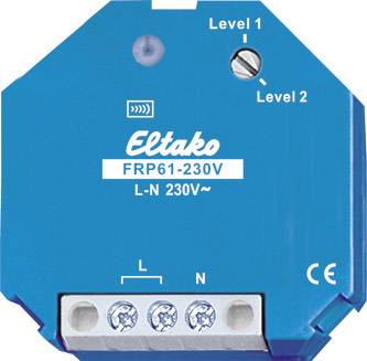 FRP61-230V Eltako Wireless Repeater Flush mount Max. range (open field) 30 m