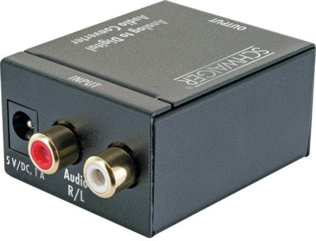 Schwaiger AV Converter ADW100513 [RCA - Toslink, Coaxial]