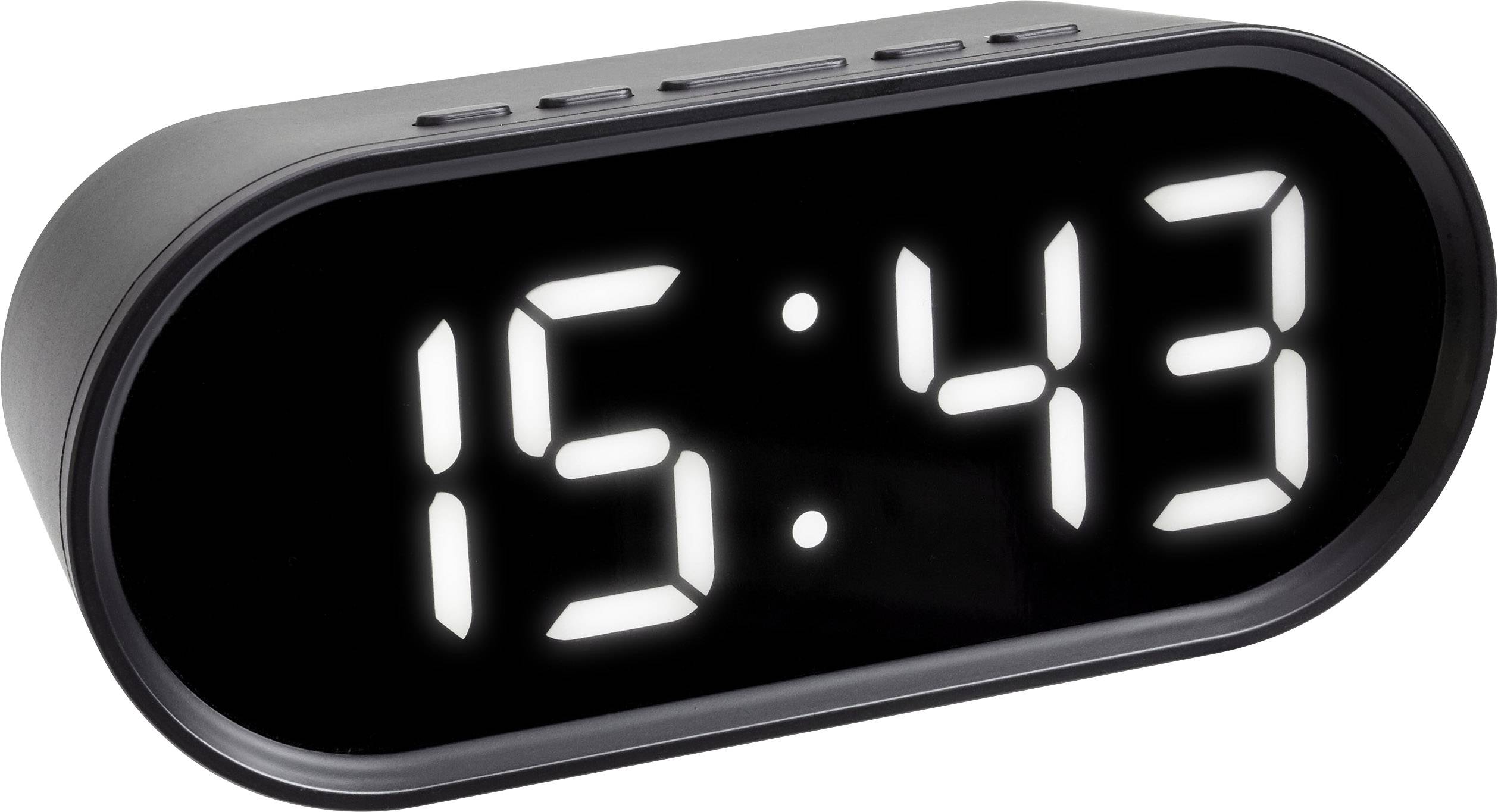 Digital clock shows 3:43 pm.