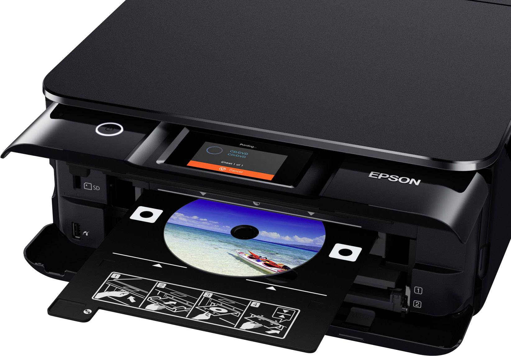 Epson Expression Photo XP-8600 Colour inkjet multifunction printer A4 Printer, scanner, copier Wi-Fi, Duplex