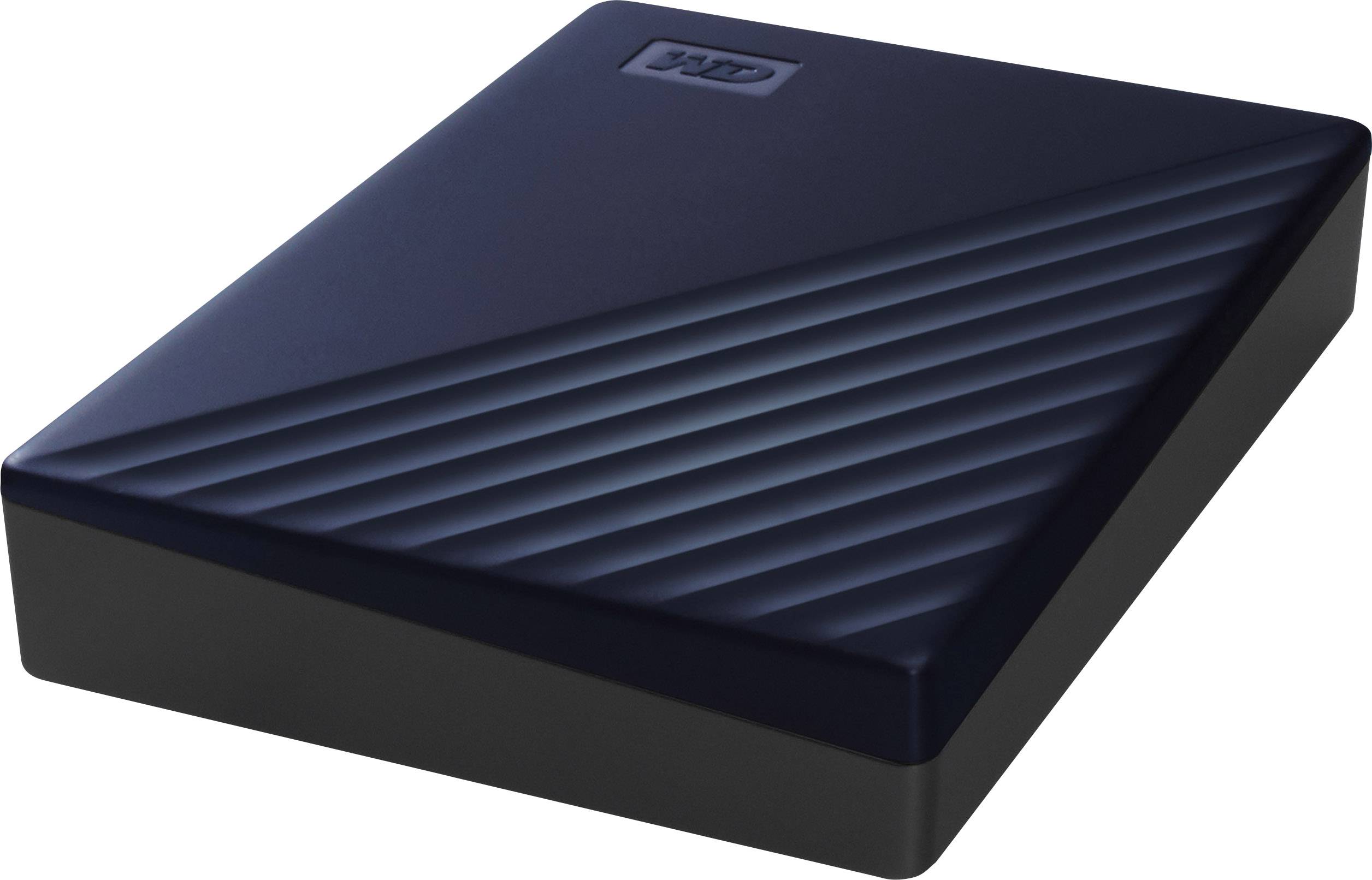 WD My Passport for Mac 4 TB 2.5" external hard drive USB C® Blue WDBA2F0040BBL-WESN