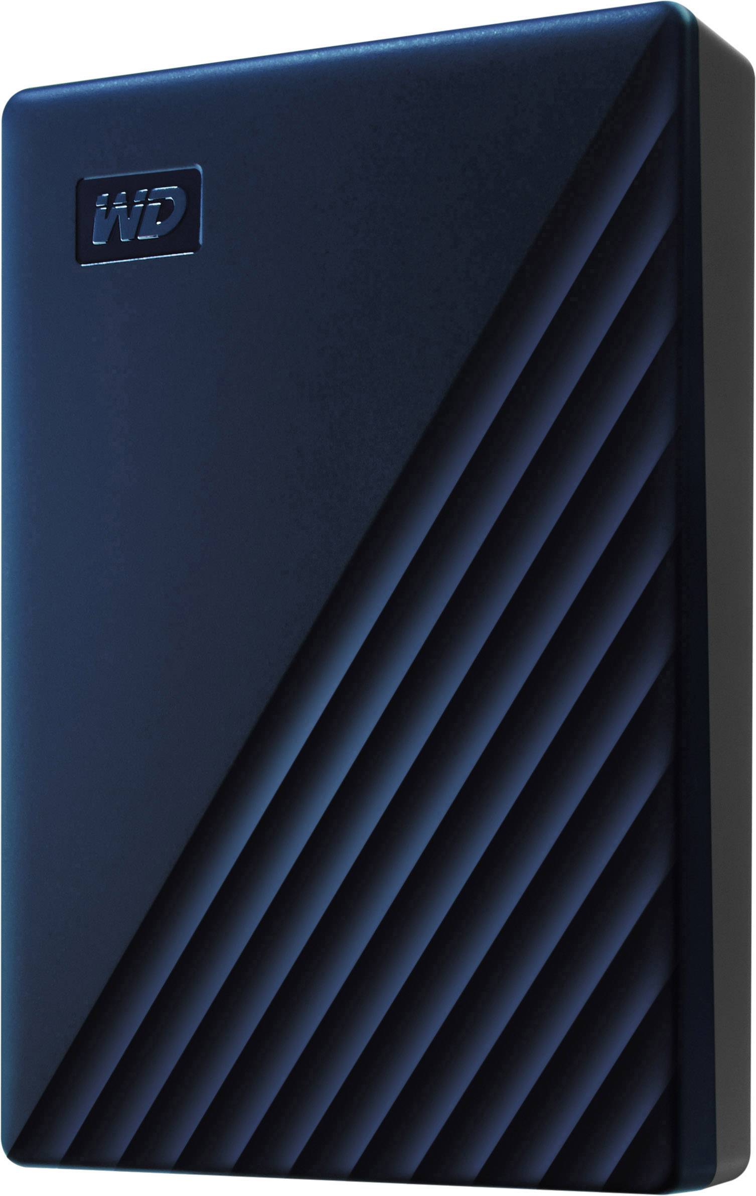 WD My Passport for Mac 4 TB 2.5" external hard drive USB C® Blue WDBA2F0040BBL-WESN