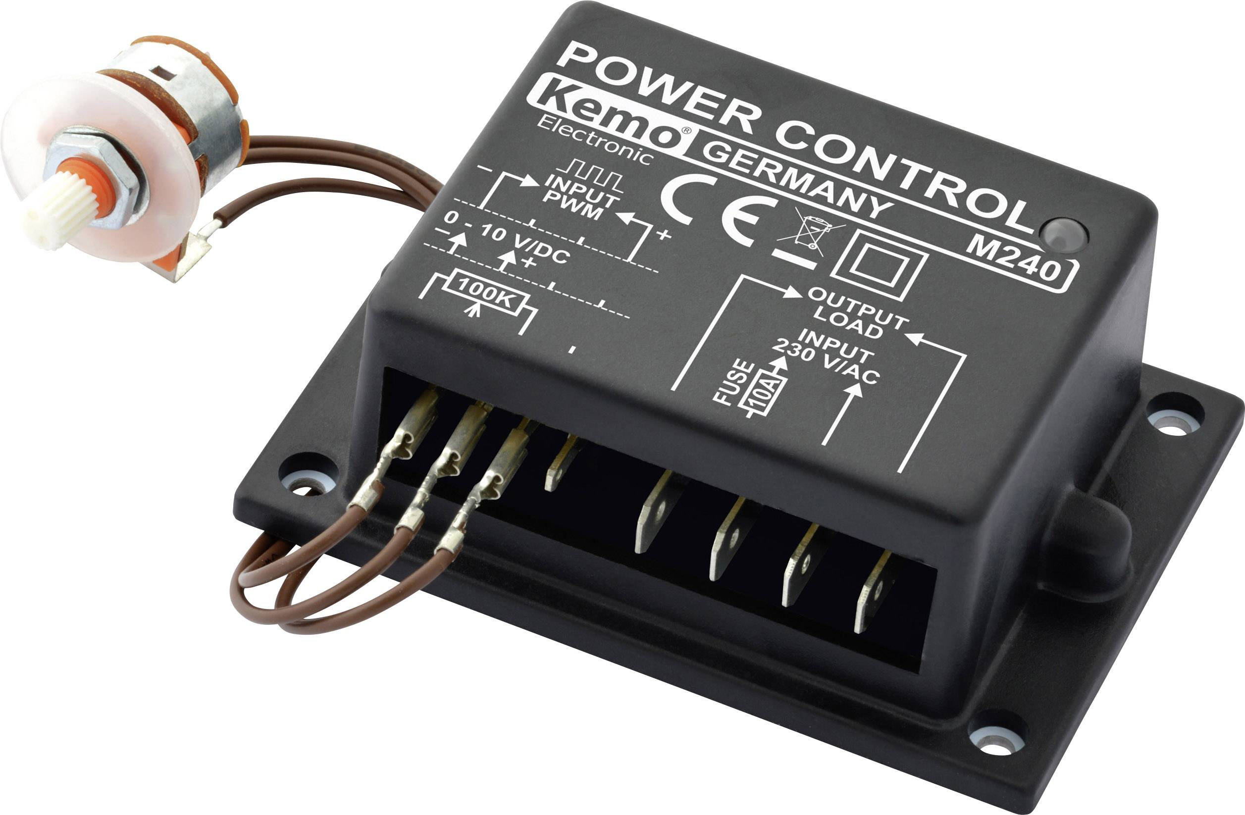 Kemo M240 Power controller Component 230 V AC 10 A