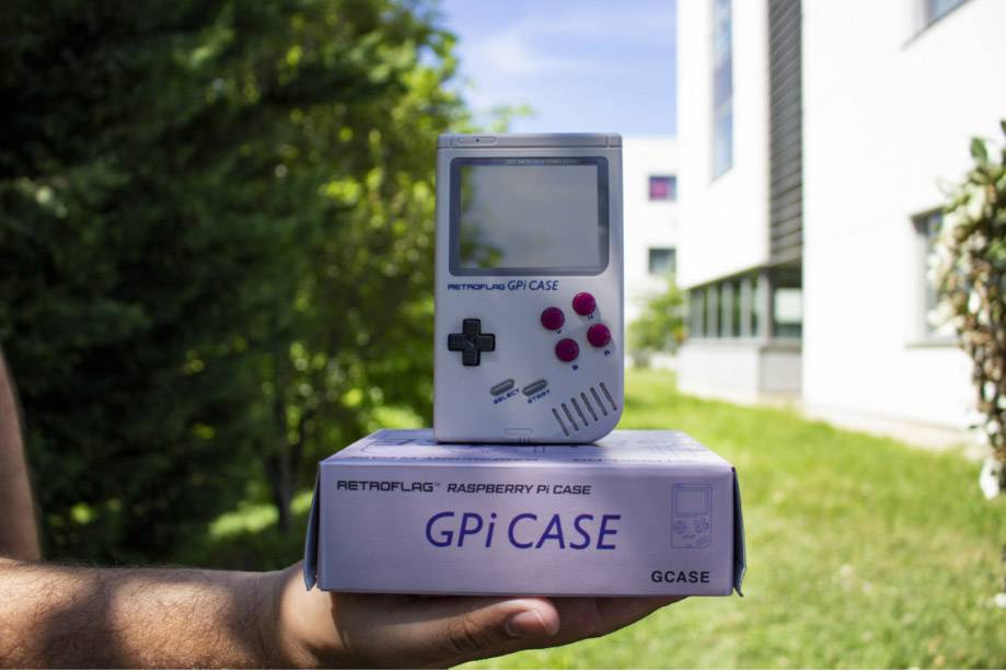 Retroflag GPi CASE SBC housing Compatible with (development kits): Raspberry Pi Grey