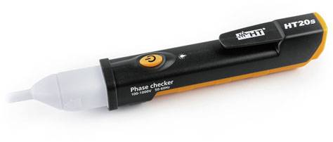 HT Instruments HT20S Non-contact voltage tester CAT IV 1000 V Acoustic, LED