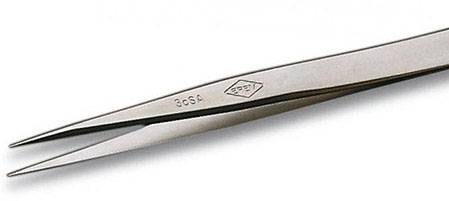 Weller Erem® 3CSA Precision tweezers 1-piece Pointed, fine 110 mm