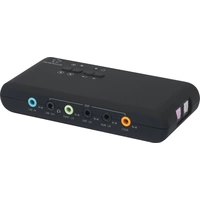 Renkforce 7.1 Channel USB sound box black Renkforce 7.1 Channel USB sound box black