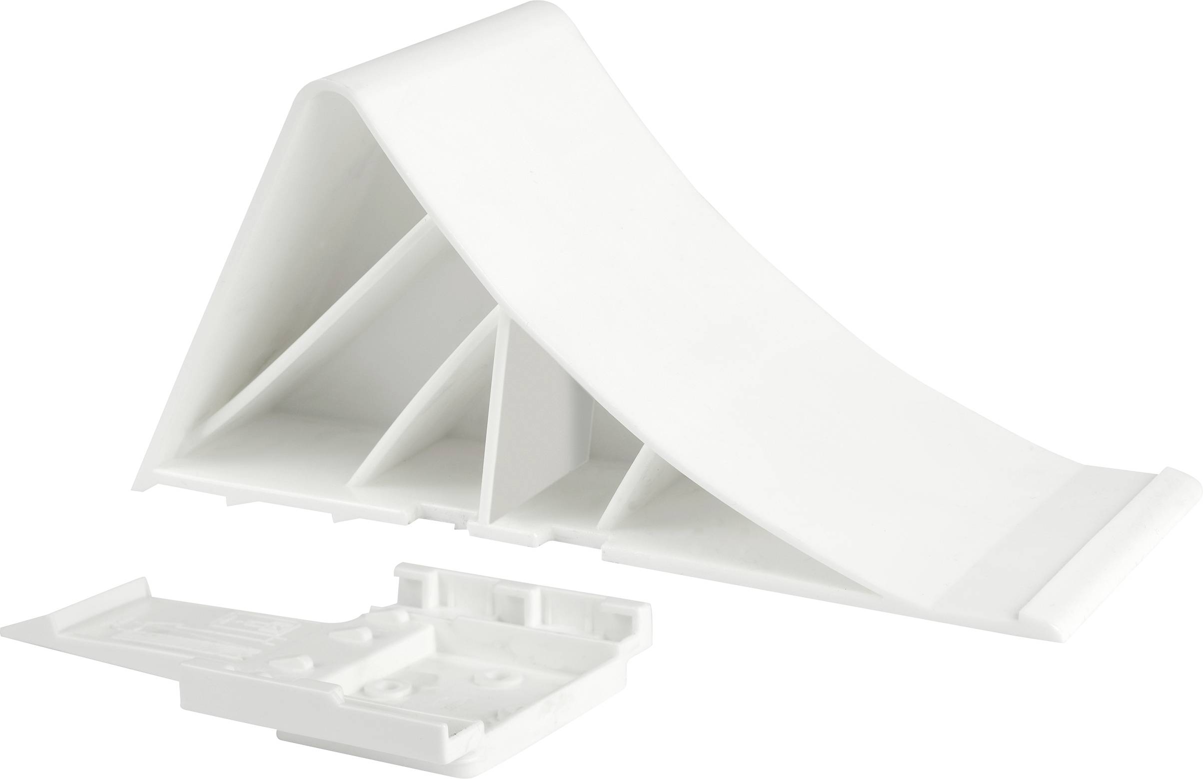 TFA Stecker 88655 Unterlegkeil mit Halter Wheel chock 1600 kg Plastic