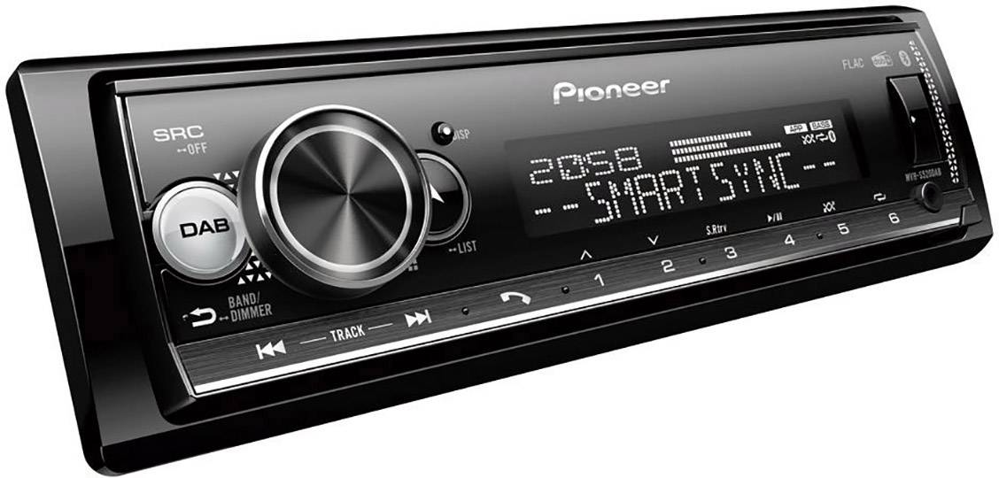 Pioneer MVH-S520DAB Car stereo DAB+ tuner, Bluetooth handsfree set, AppRadio