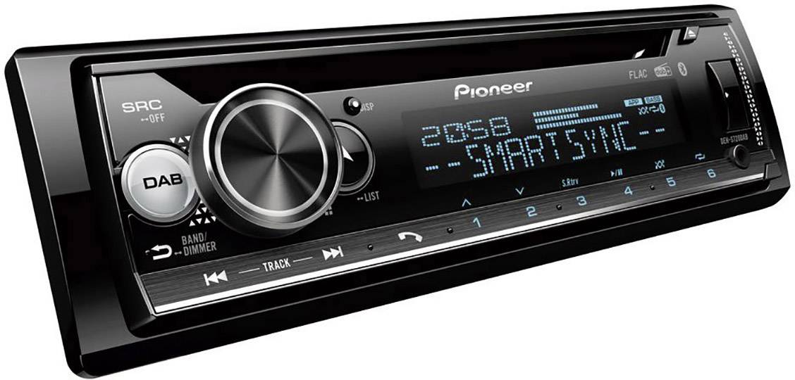 Pioneer DEH-S720DAB Car stereo DAB+ tuner, Bluetooth handsfree set, AppRadio