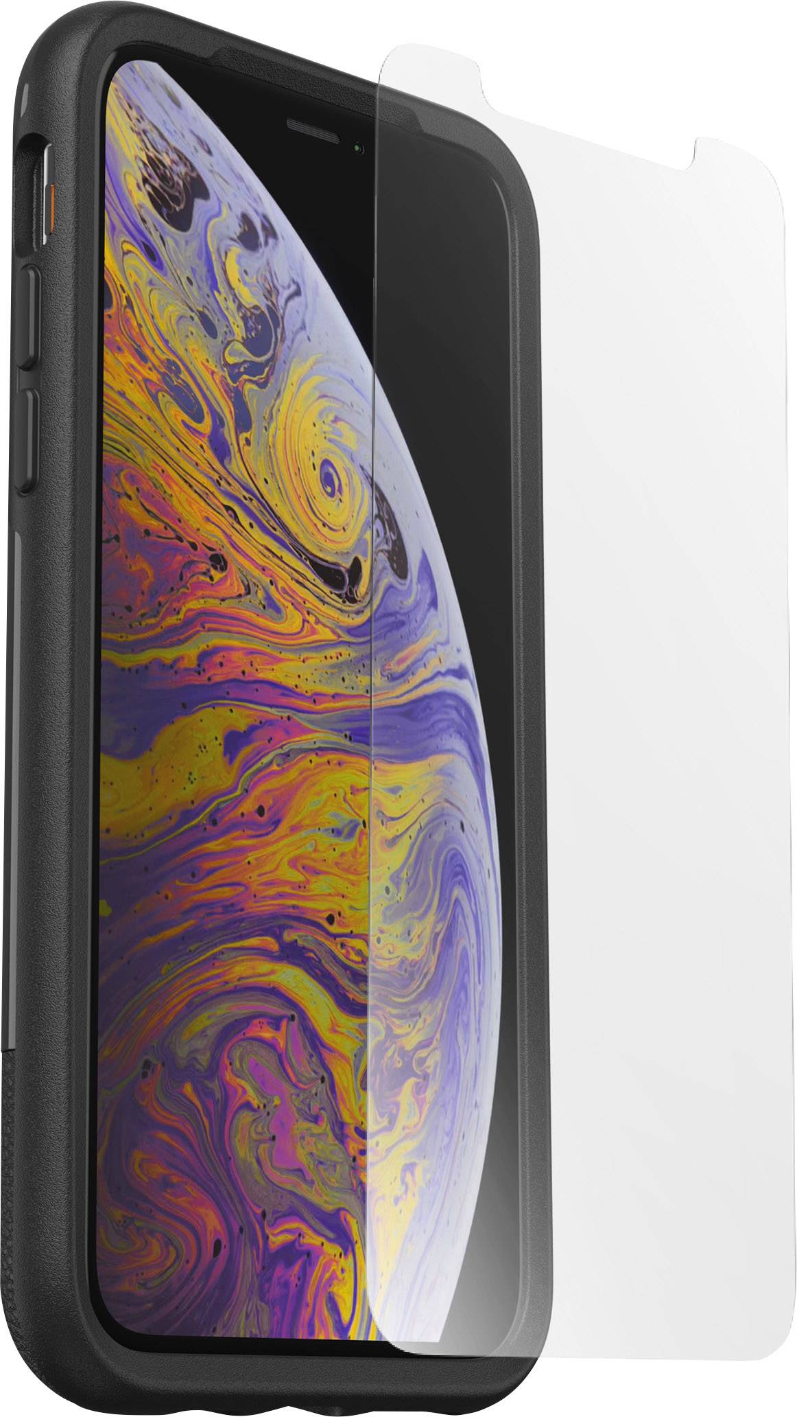 Otterbox Slim Case + Alpha Glass Back cover iPhone X, iPhone XS Black