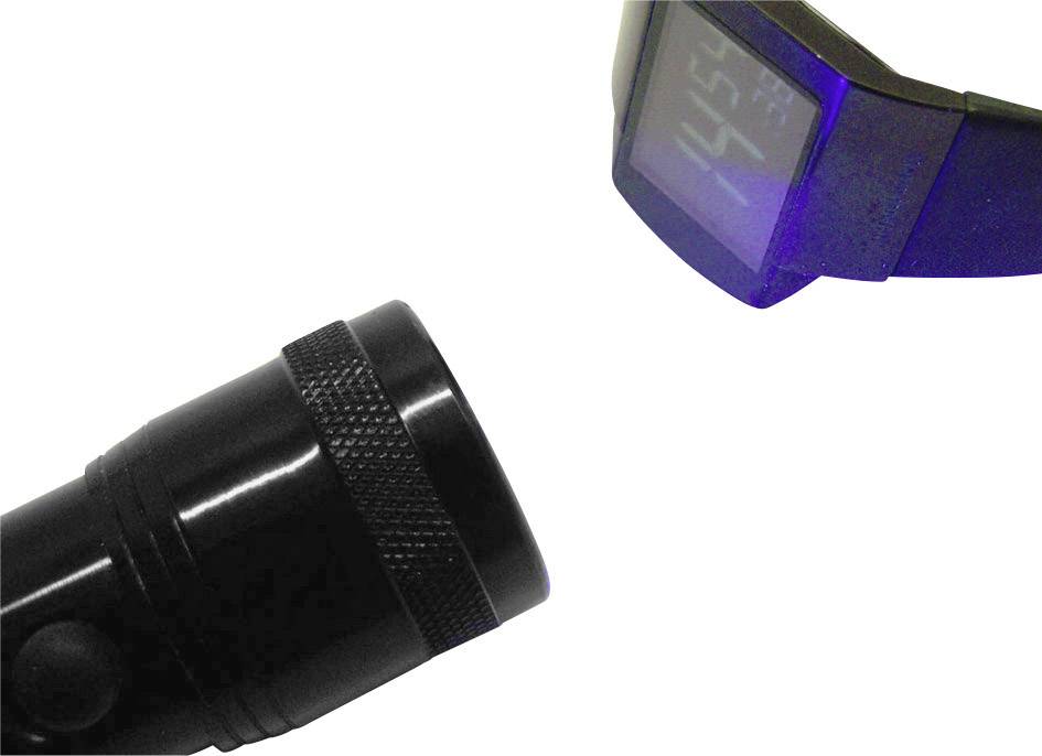 Berger & Schröter UV 395-400 nm UV LED Torch Wrist strap battery-powered 95 g