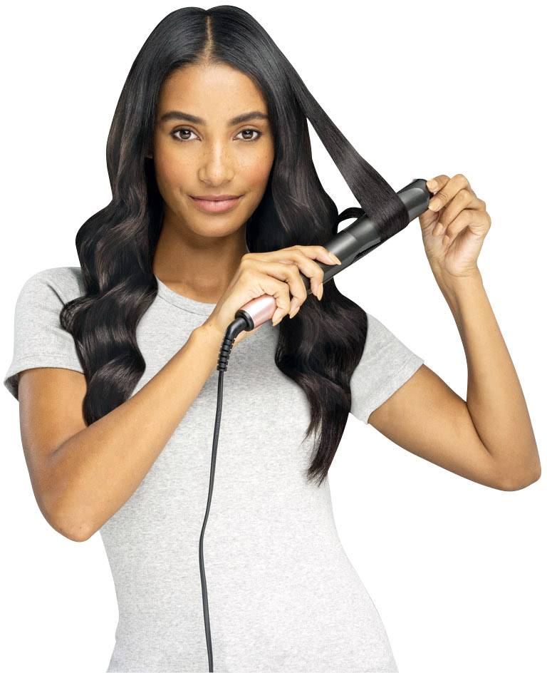 Remington S6606 Hair straightener Black, Rose