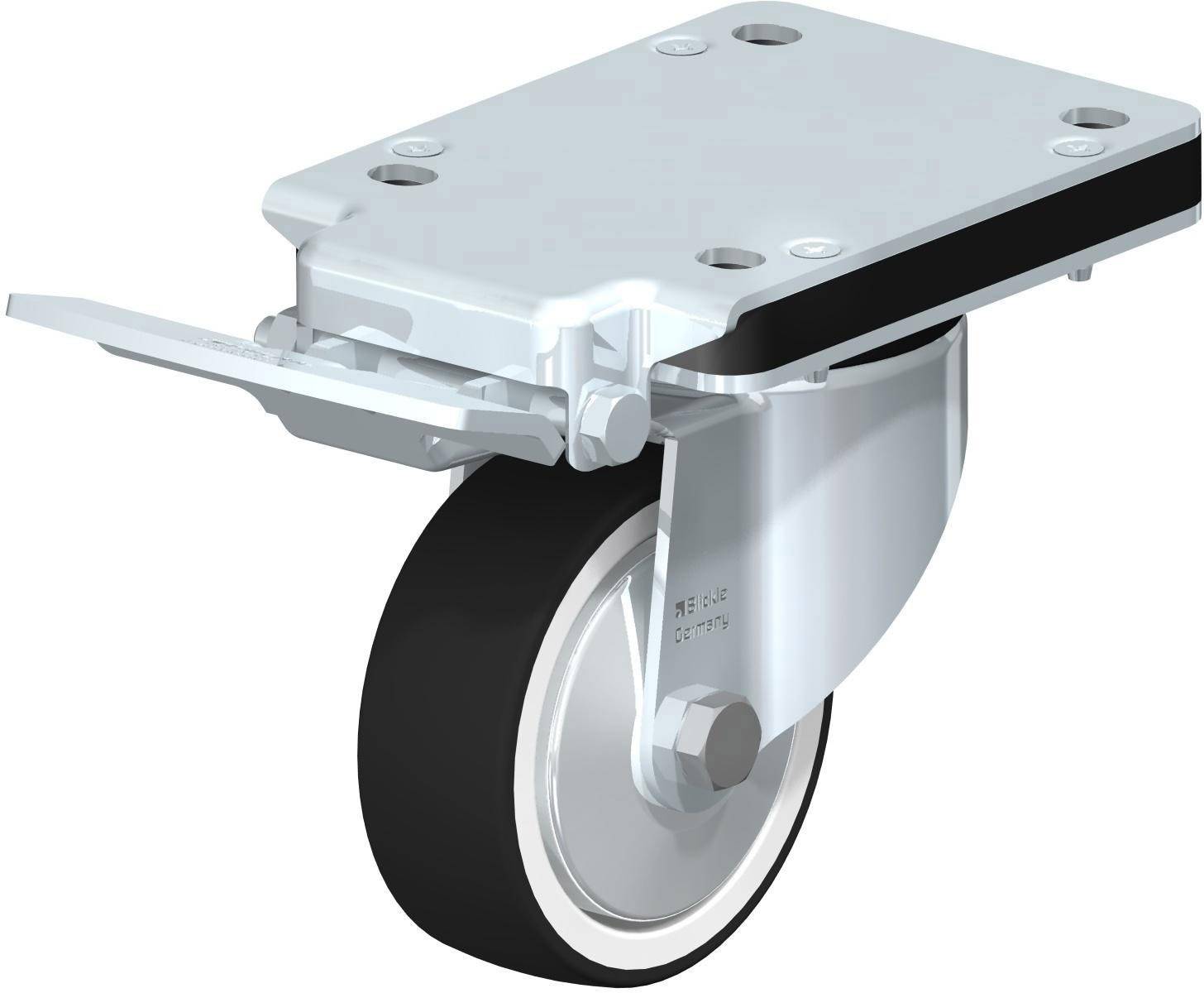 Blickle 852306 SWIVEL CASTOR LK-ROTH 100R-3-IS-FA
