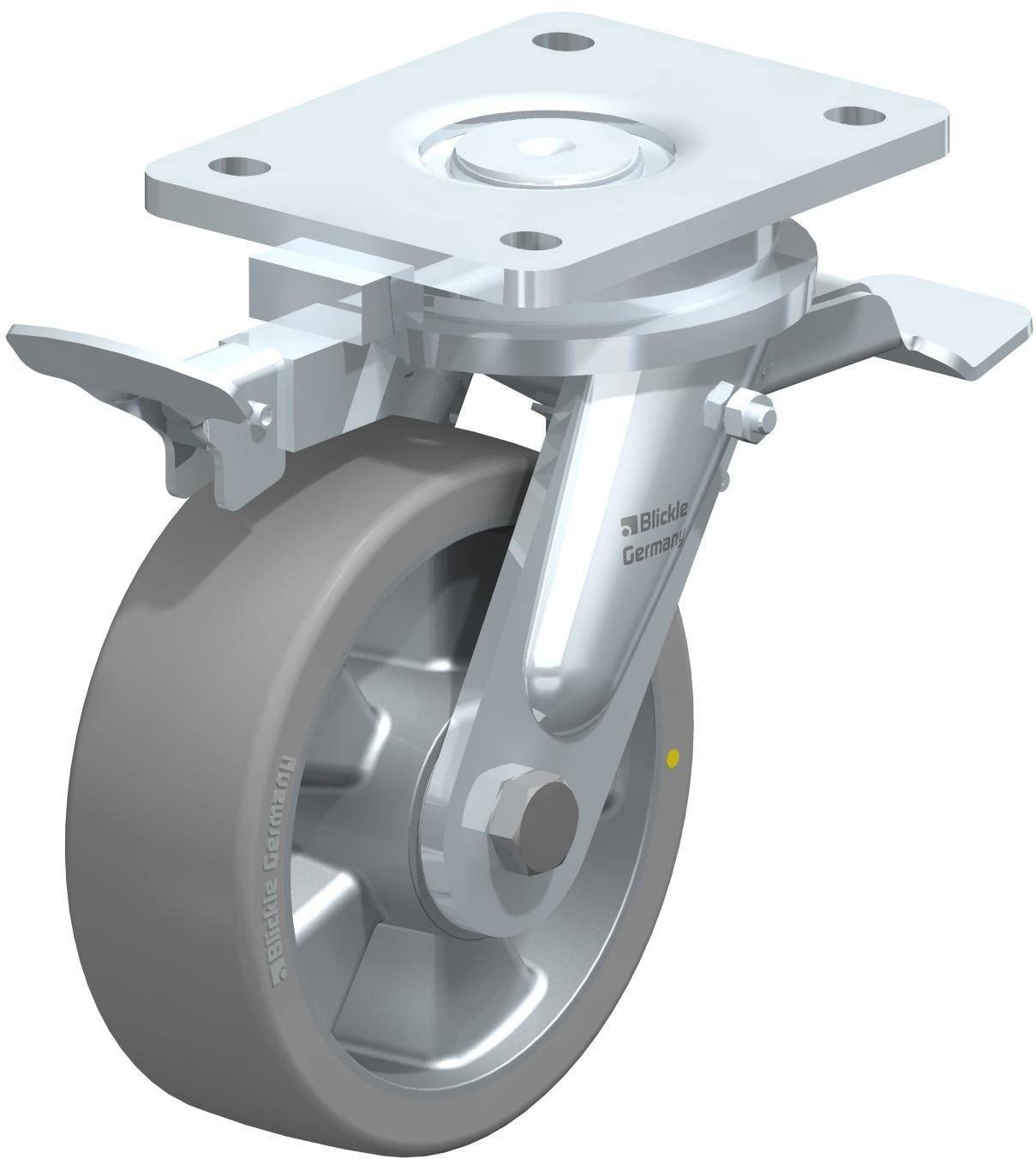 Blickle 852542 SWIVEL CASTOR LO-ALTH 150K-ST-AS-RI2