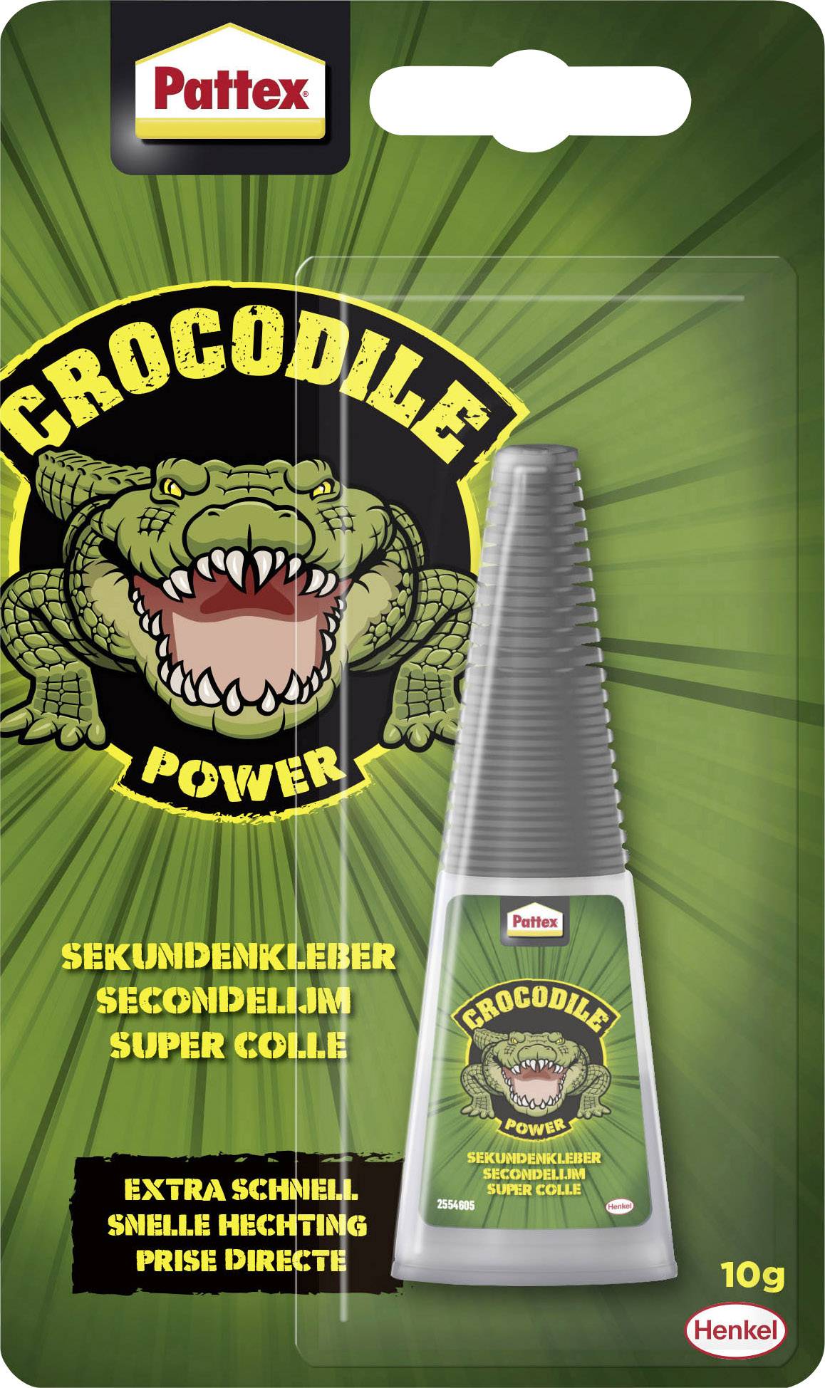 Pattex Crocodile Power Superglue PCSK2 10 g