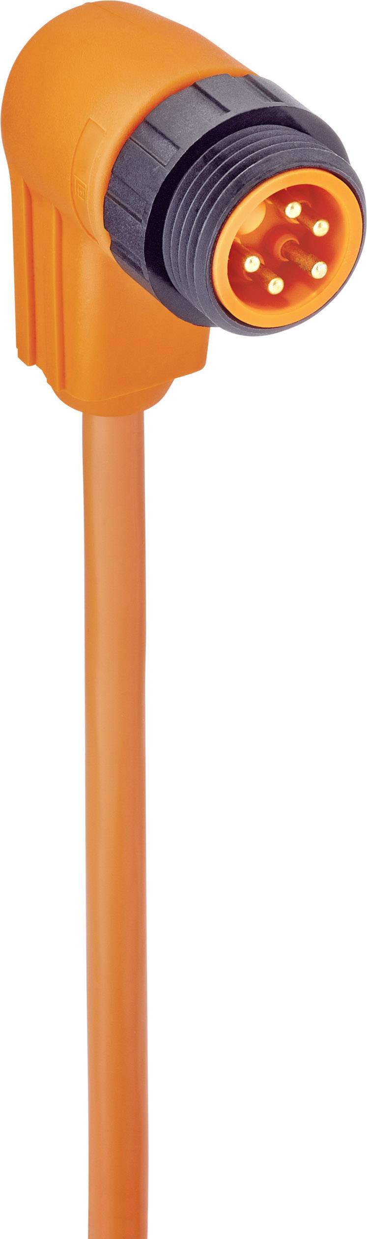Lumberg Automation 98581 Sensor/actuator connector (pre-fab) 7/8" Plug, right angle 5.00 m No. of pins (RJ): 4+PE 1 pc(s)