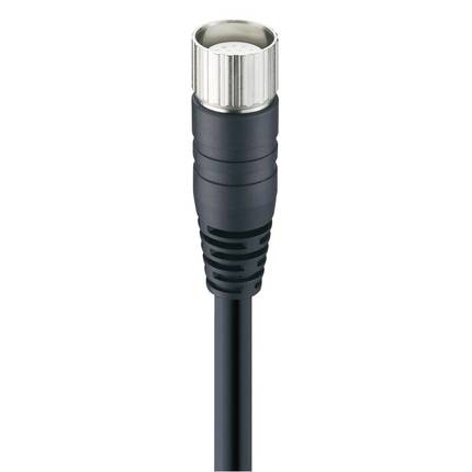 Lumberg Automation 60710 Sensor/actuator connector (pre-fab) M23 Connector, straight 5.00 m No. of pins (RJ): 19 1 pc(s)