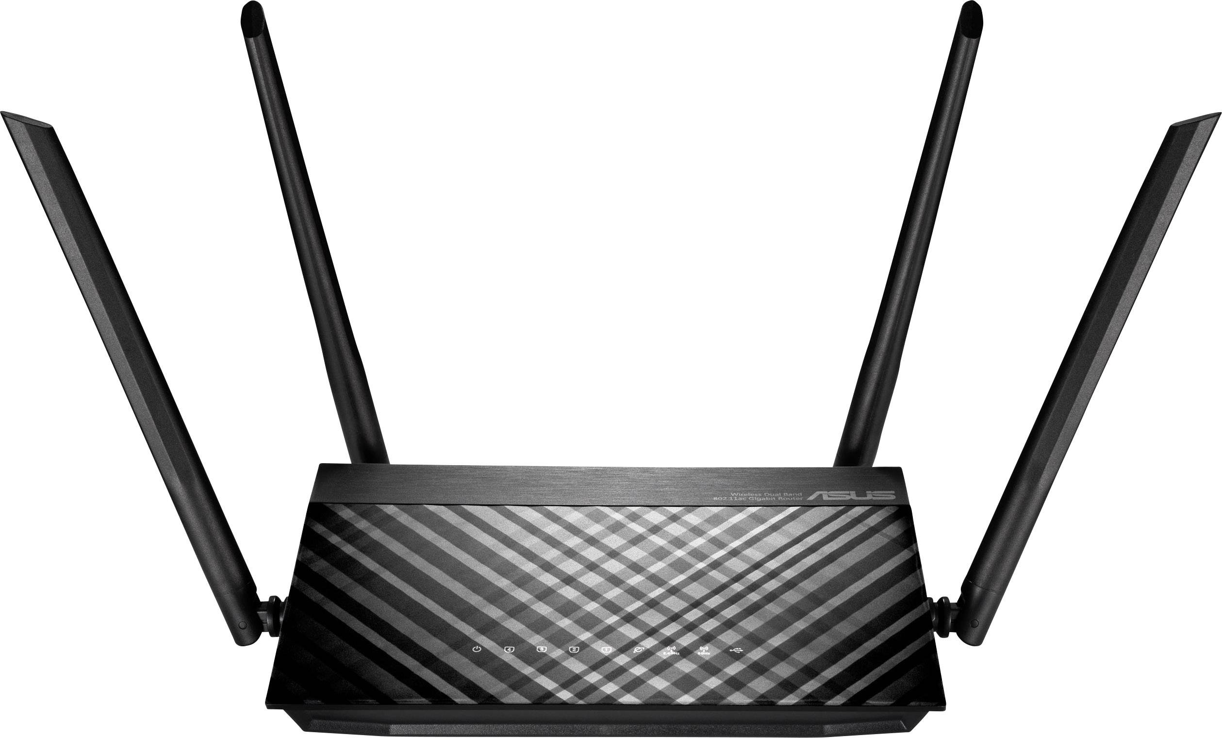 Asus AC1500 Wi-Fi modem router 2.4 GHz, 5 GHz