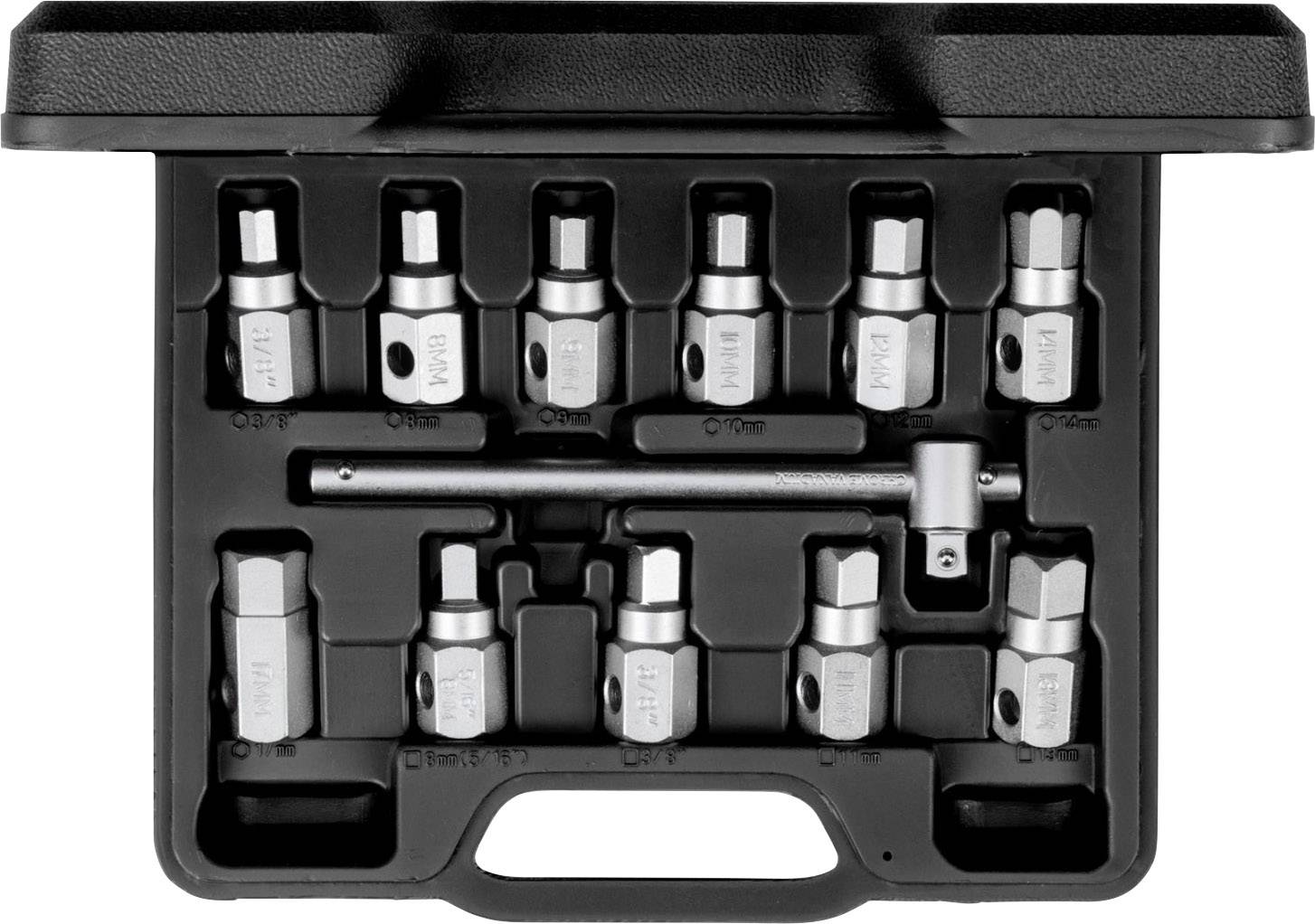 Gedore RED R15553004 Oil filter wrench socket bits 12-piece 3301544