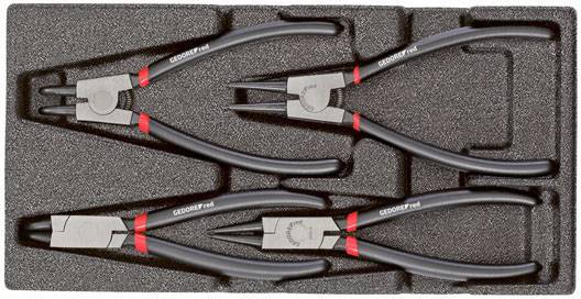 Gedore RED 3301716 Circlip pliers Tip shape (details) Straight, 90° angle
