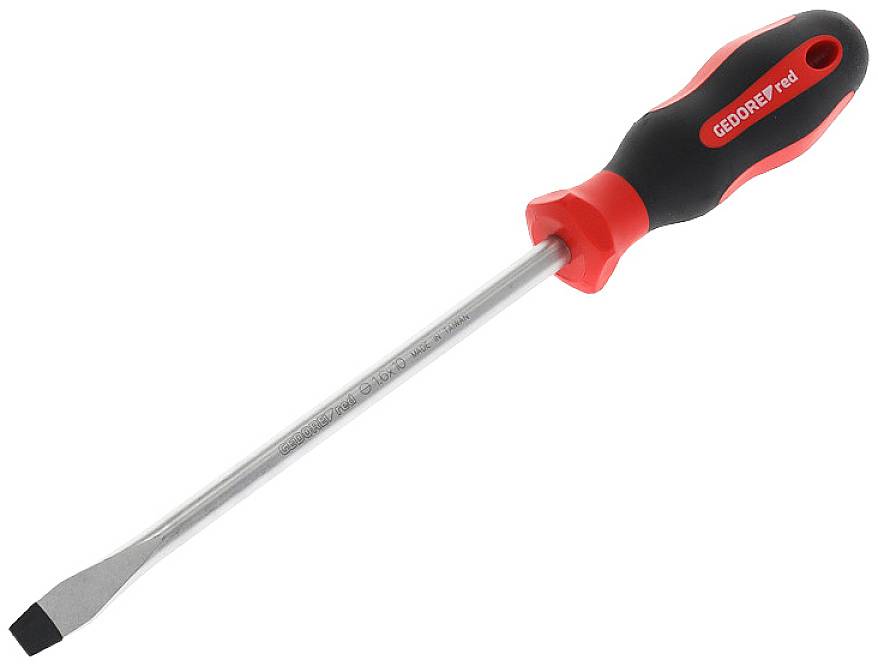 Gedore RED R38101039 Slotted screwdriver Blade length: 200 mm DIN 5264