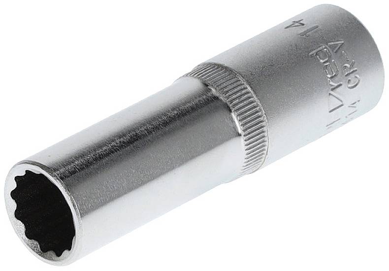 A silver adjustable spanner with a knurled grip, used for tightening or loosening screws and nuts, particularly in mechanical applications.