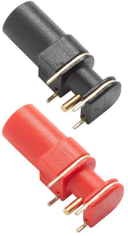 Pomona Electronics 73099-0 R / A 4 MM mounting safety socket for PCB Black