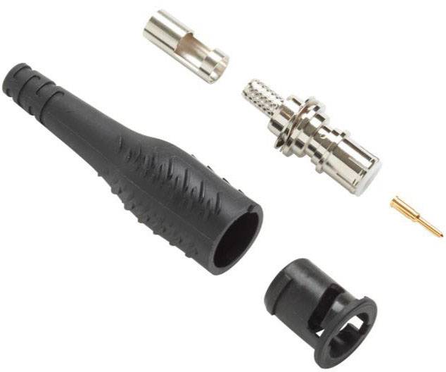 Pomona Electronics 73104-0 Do-IT-Yourself BNC (M) connector, 50 Ohm Blue