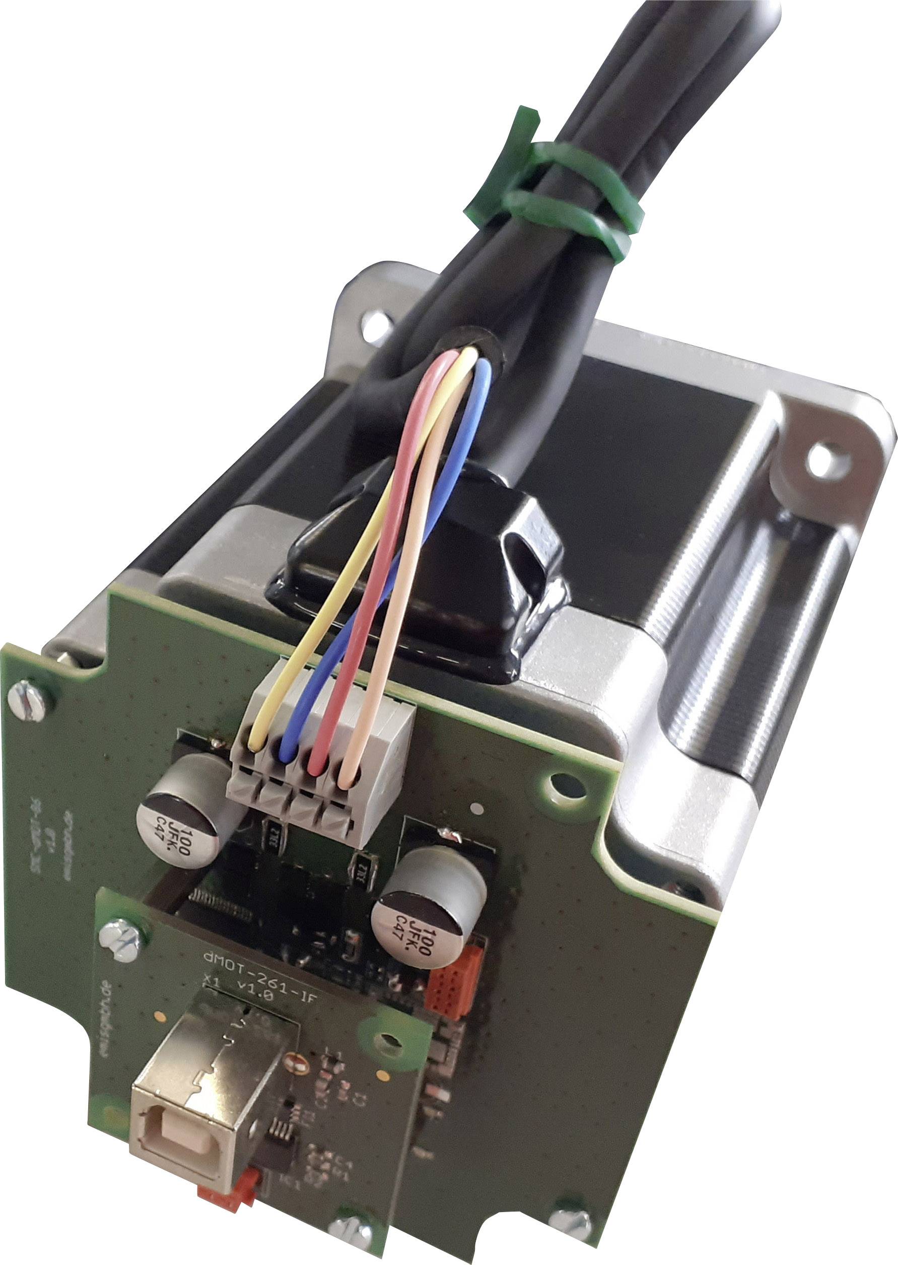 Emis Stepper motor + controller SMC-dMOT-86 SMC-dMOT-86 7 Nm 2 A 2 A Shaft diameter: 14 mm