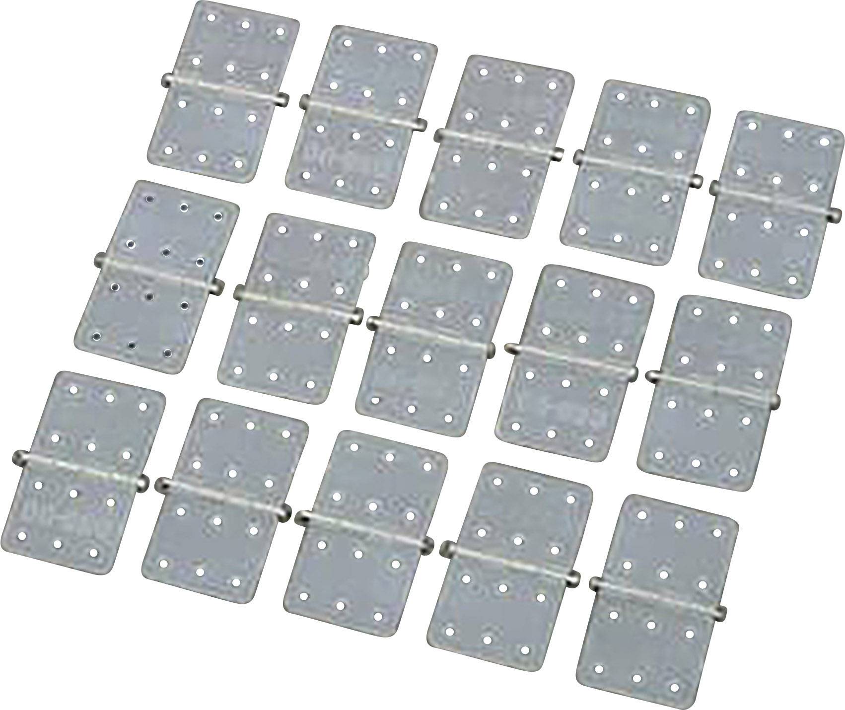 DU-BRO Hinges 11/28 Hinge Oblong Polyamide (L x W) 28 mm x 11 mm 15 pc(s)