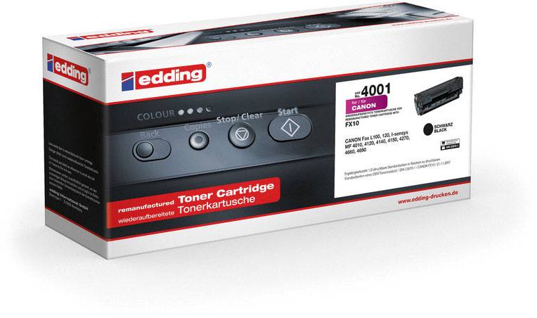 Edding Toner Compatible Black 2000 Sides EDD-4001 Canon FX10 18-4001
