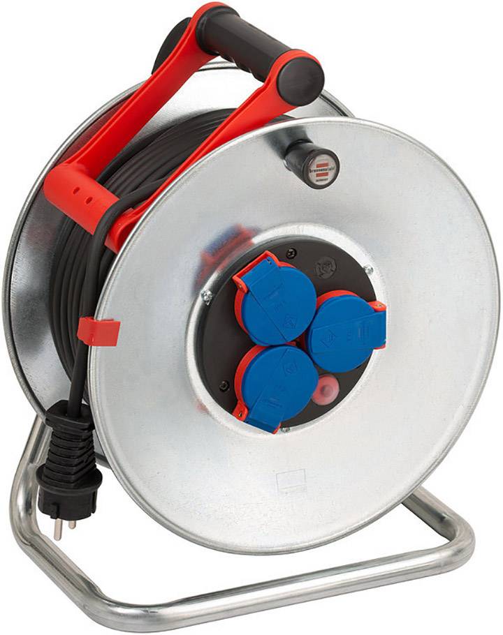 Brennenstuhl 1198590 Cable reel 50.00 m Black PG plug